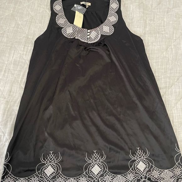 Vertigo Paris Other - VERTIGO PARIS SLIP NIGHT GOWN DRESS BLACK SIZE EXTRA LARGE